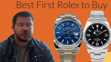 what is the best first rolex to buy|best rolex for men 2024.